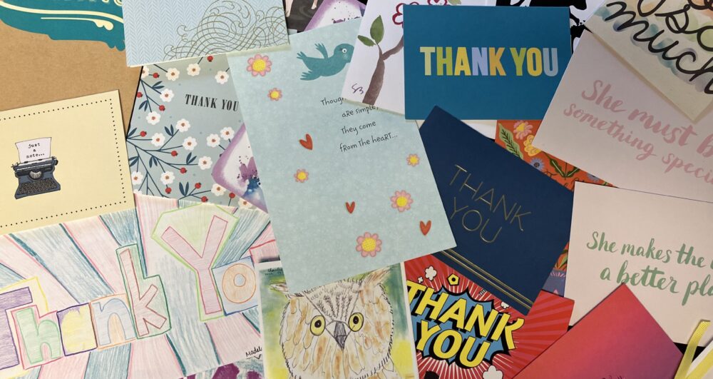 Thank you cards